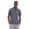 Slim Cotton Blend Polo Shirt