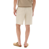 Bermuda Shorts Tencel™ Lyocell And Linen Blend