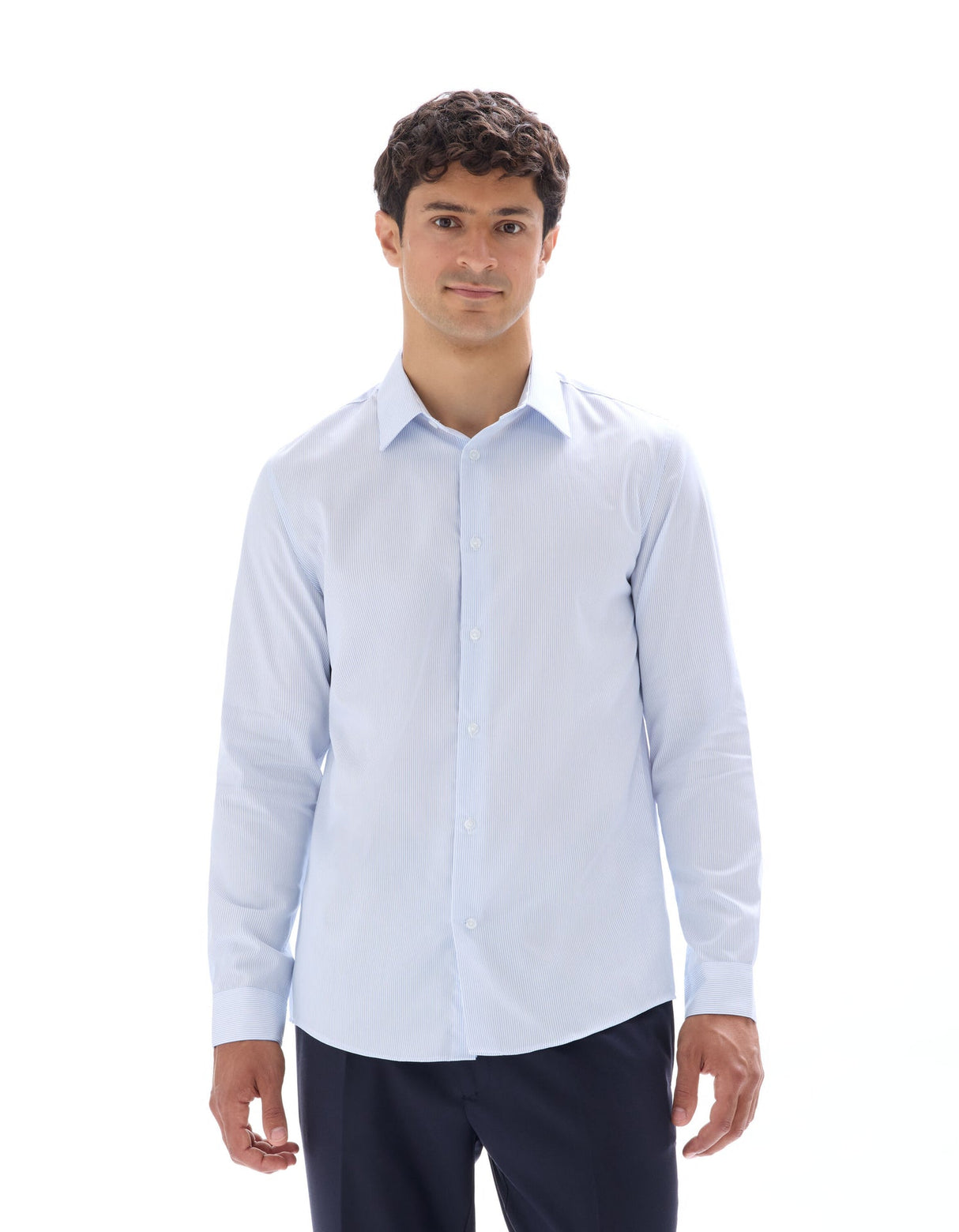 Regular Fine Striped Shirt