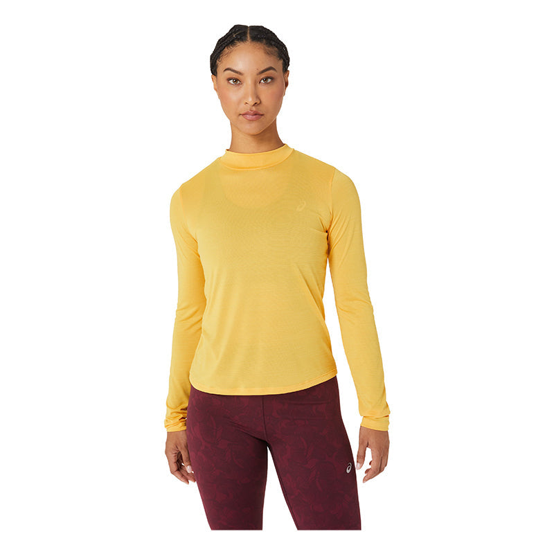 Runkoyo Mock Neck Ls Top
