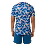 Men Match Graphic Ss Top