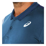 Men Court Color Block Polo-Shirt