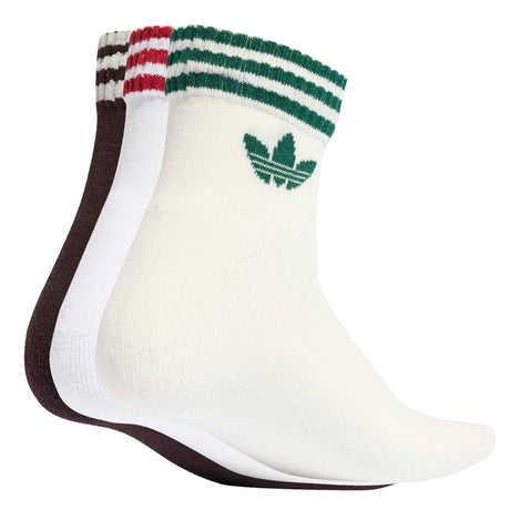 3 - Stripes Ankle Socks 3 Pairs - Runner