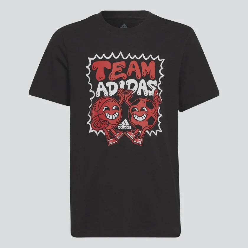 Adidas Team Graphic T-Shirt Kids HA4055