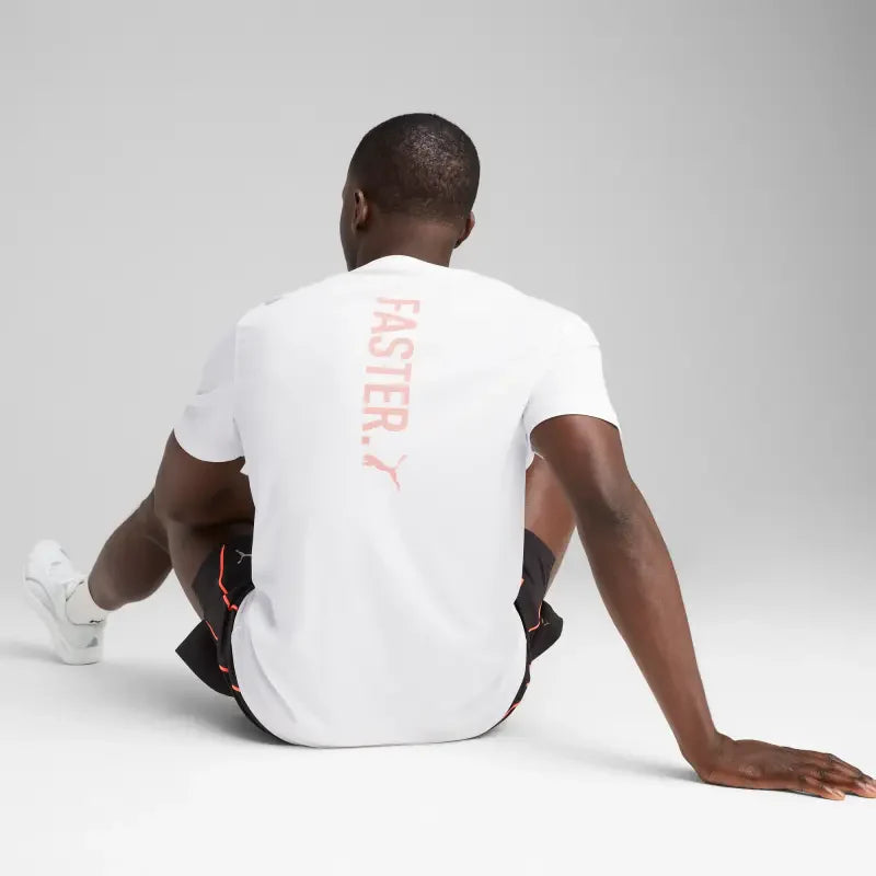 Graphics Running Faster Tee Men