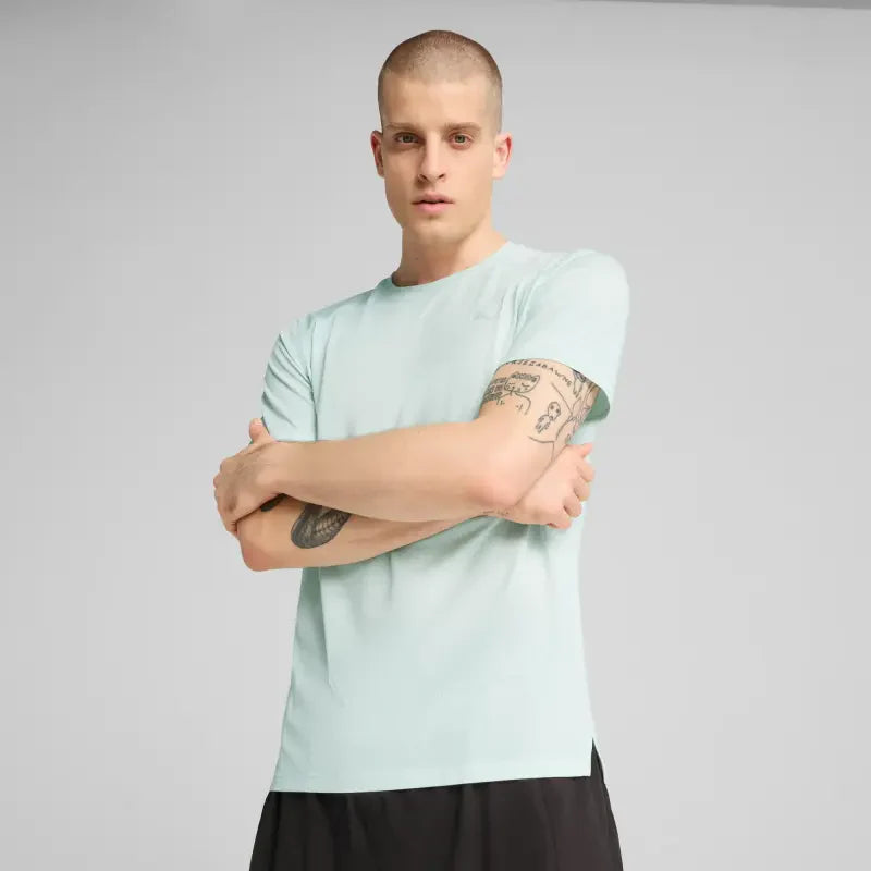 PUMA RUN Mesh Graphic Tee Men