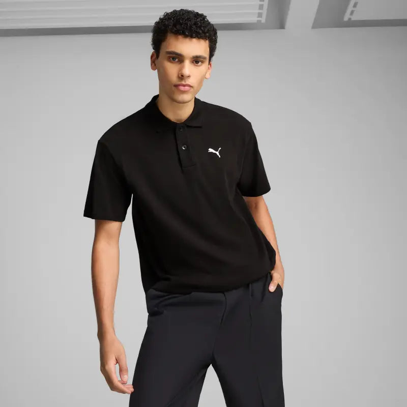WARDROBE Essentials Pique Relaxed Polo Men