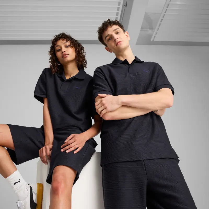 PREMIUM Essentials Relaxed Jacquard Polo Unisex
