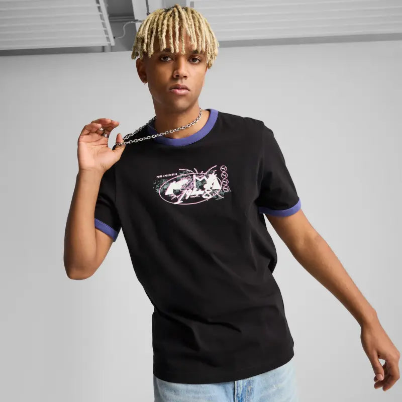 FUTURE.PUMA.ARCHIVE Graphic Ringer Tee Men