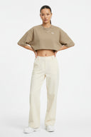 WARDROBE Essentials Oversized Short Tee Women