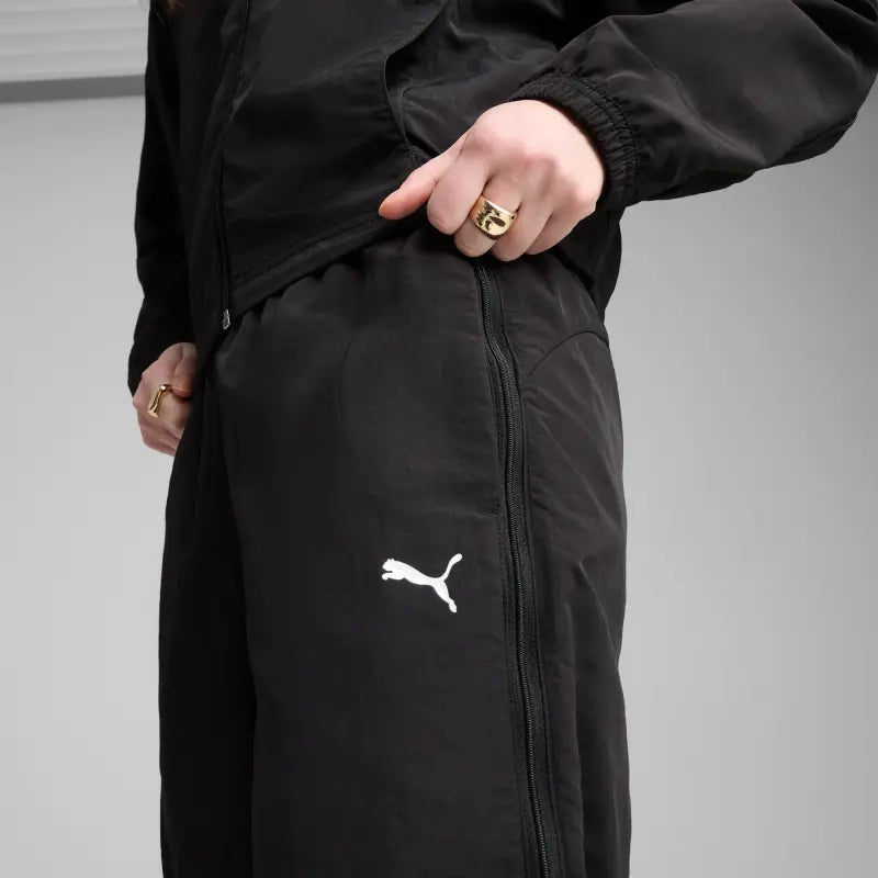 DARE TO Relaxed Woven Zip-Off Pants Women