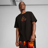 Scoot Caution Boxy Basketball Tee Men