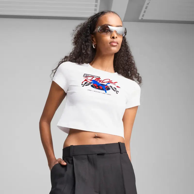 GRAPHICS Moto Baby Tee Women