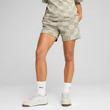 ESS GRAPHIC Mid-Rise 5" Shorts Women