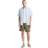 Short Sleeve Stretch Poplin Shirt
