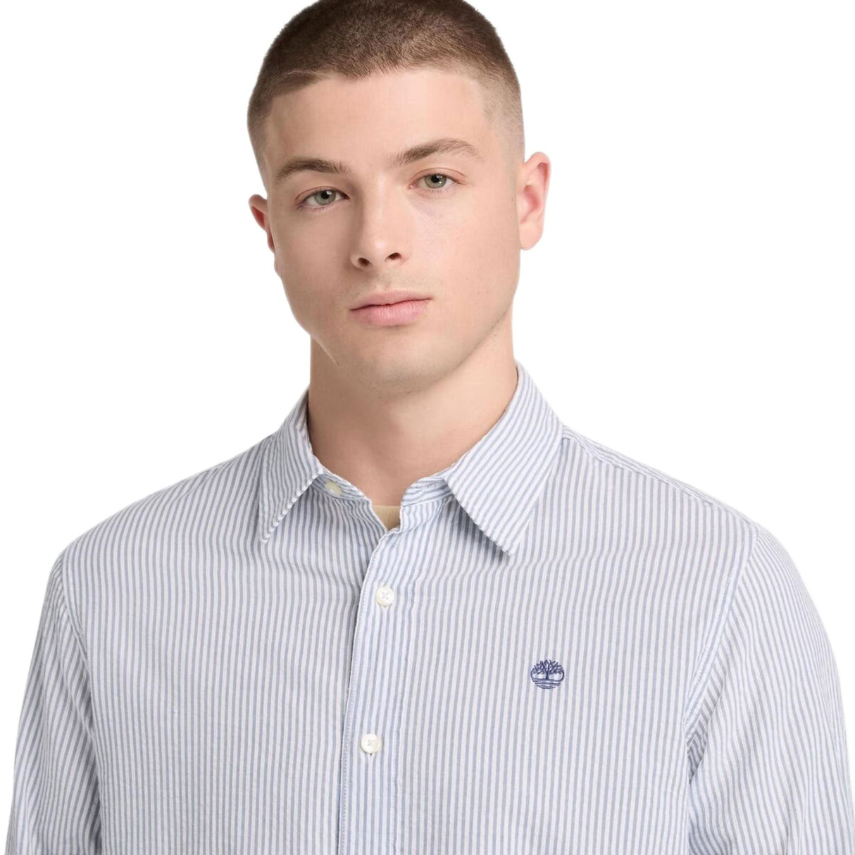 Ls Seersucker Striped Shirt (Regular)
