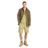 Brookline Cotton Linen Cargo Short