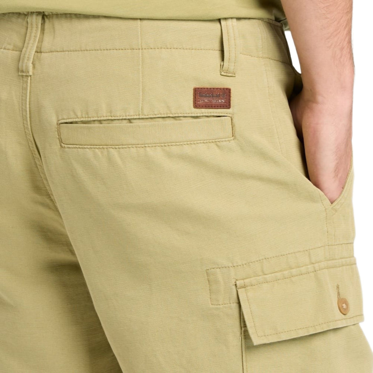 Brookline Cotton Linen Cargo Short