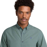 Micro Plaid Poplin Shirt