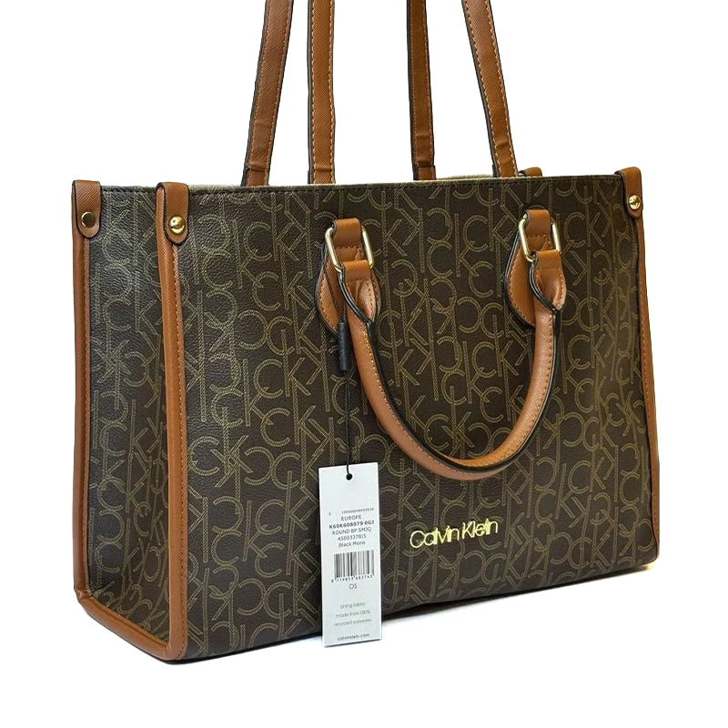 CALVIN Klein Satchel-Shoulderbag-Brown- CB33