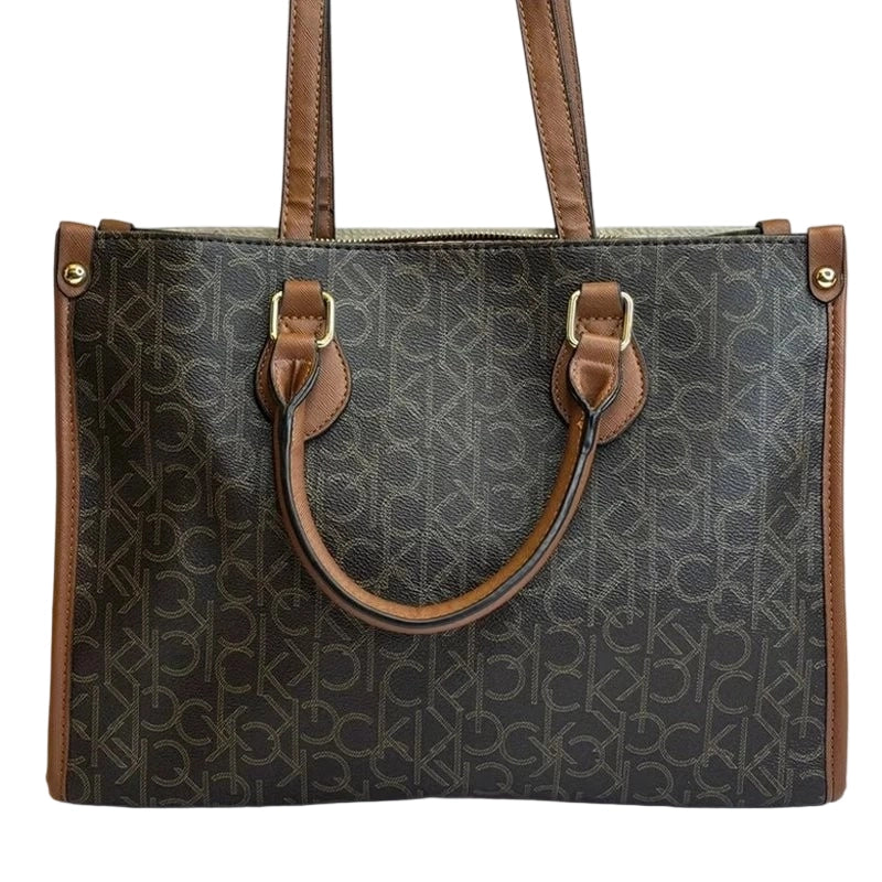 CALVIN Klein Satchel-Shoulderbag-Brown- CB33