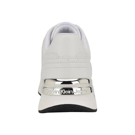 Calvin Klein Women's Vidya Almond Toe Casual Lace - up Sneakers CKW67 - Runner