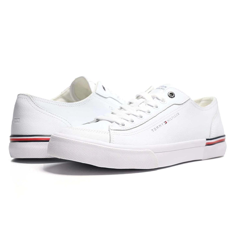 Corporate Vulcanized Leather Sneakers TOM158