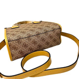 GUESS SILVANA MINI SHOULDER BAG - BROWN - GB16 - Runner