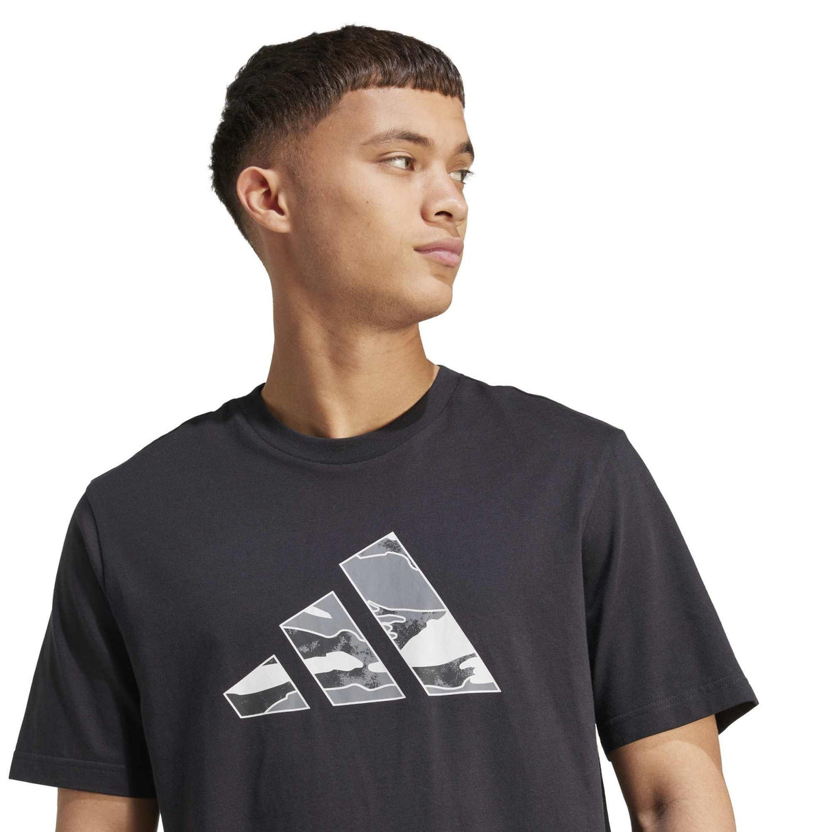 Camo Logo Graphic T-Shirt