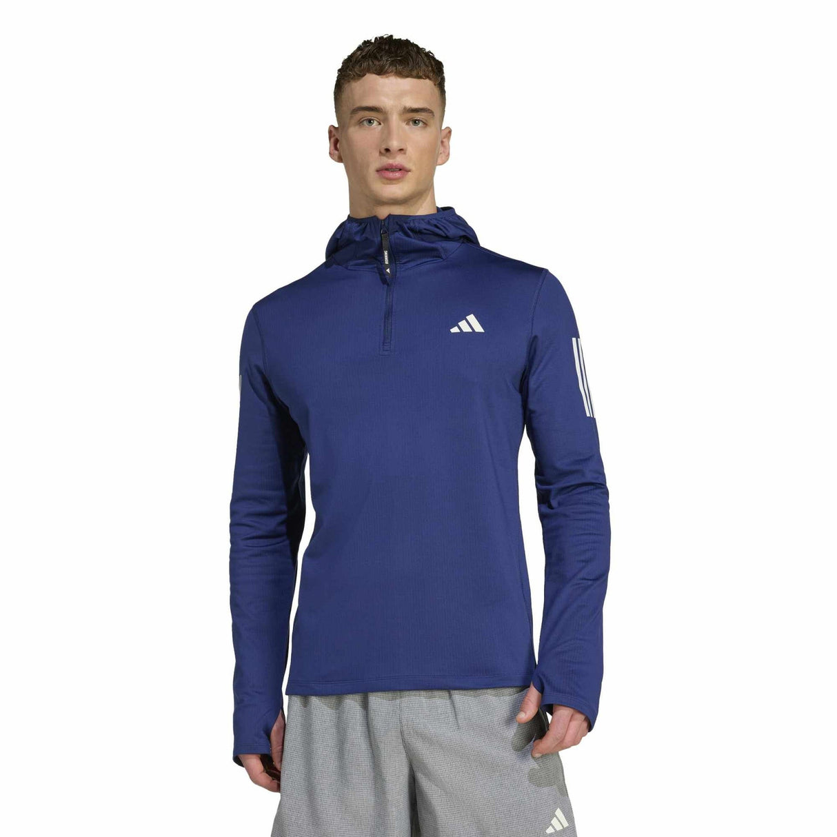 Own The Run Winterized Hooded Half-Zip