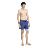 Seersucker Stripy Swim Shorts 5-Inch