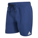 Seersucker Stripy Swim Shorts 5-Inch