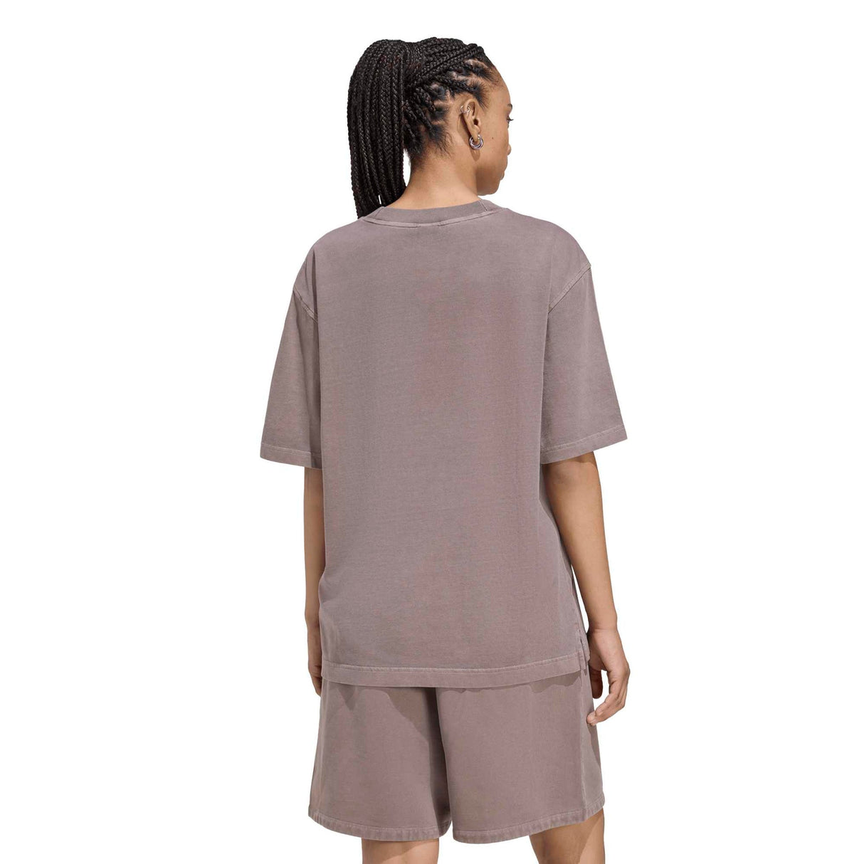 Essentials Linear Boyfriend T-Shirt Oversized Washed