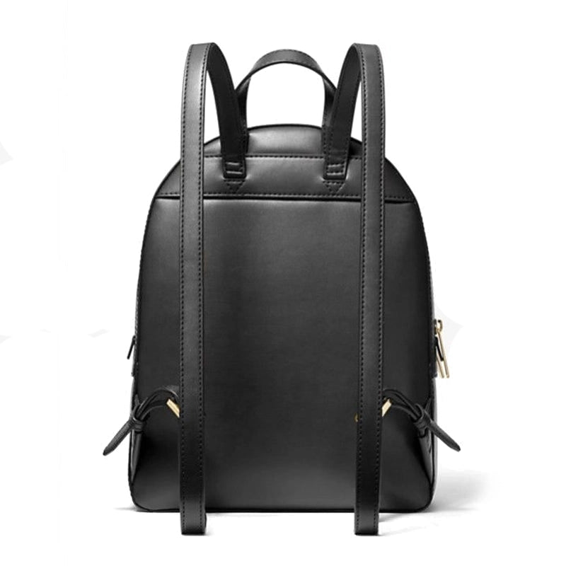 MICHAEL KORS Jaycee Medium Logo Backpack - BLACK- MK15