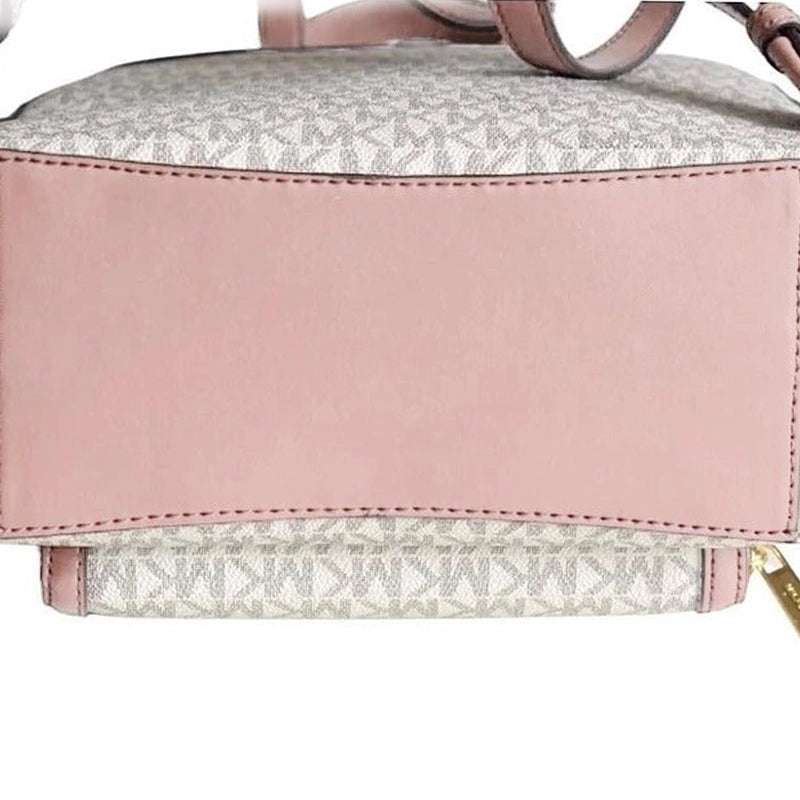 MICHAEL KORS Jaycee Medium Logo Backpack - WHITE- MK20