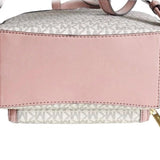 MICHAEL KORS Jaycee Medium Logo Backpack - WHITE- MK20