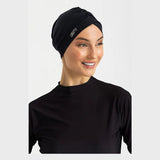 Sleek Swim Turban - Black