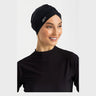 Sleek Swim Turban - Black