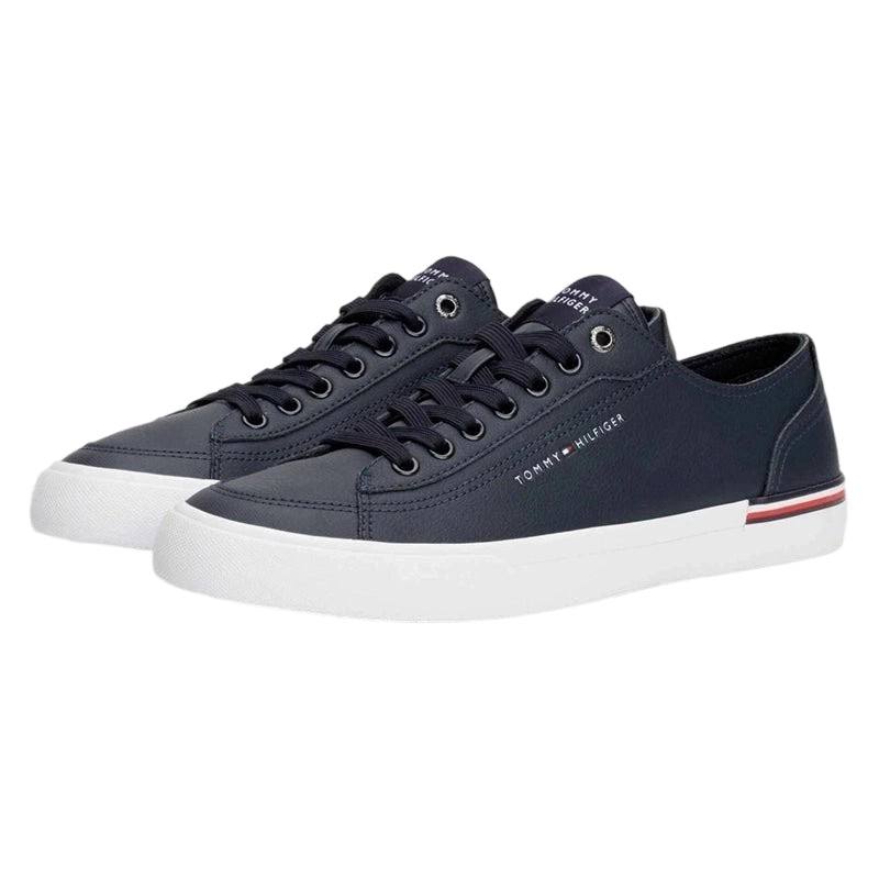Tommy Hilfiger Debossed Logo Trainers TOM153