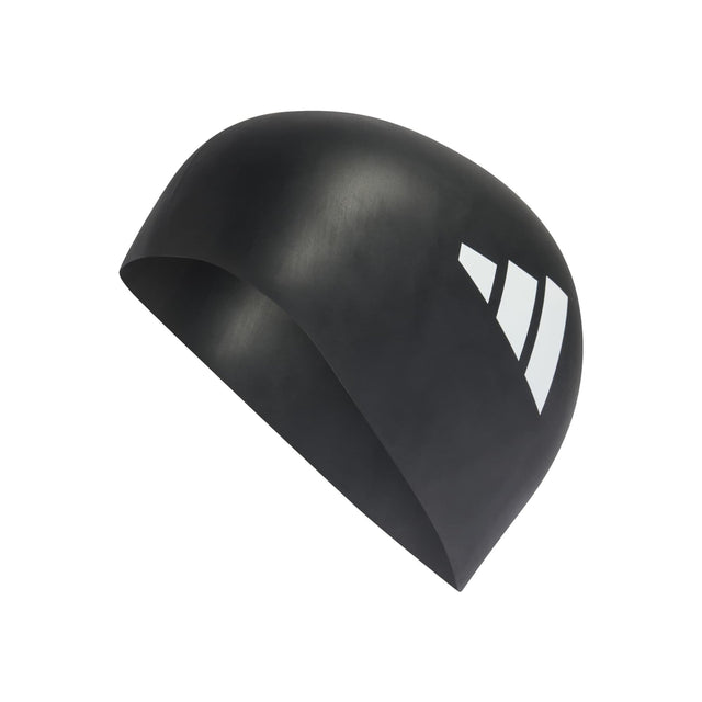 ADIDAS ADULTS 3 - STRIPES SWIM CAP - Runner