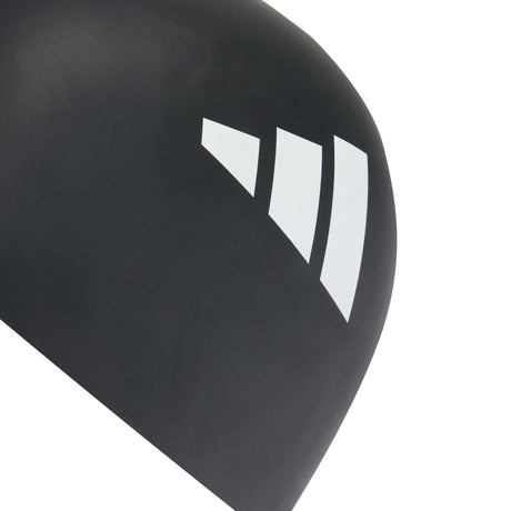 ADIDAS ADULTS 3 - STRIPES SWIM CAP - Runner