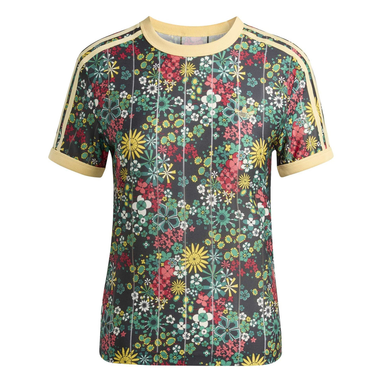 ADIDAS ORIGINALS X LIBERTY LONDON 3 STRIPES T-Shirt - Runner
