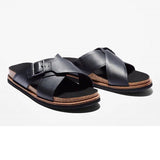 AMALFI VIBES SLIDE SANDAL Jet Black - Runner