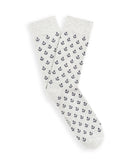 Anchor Pattern Knee - High Socks - Heather Gray - Runner