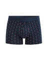 Anchor Stretch Cotton Boxer Shorts - Navy - Runner