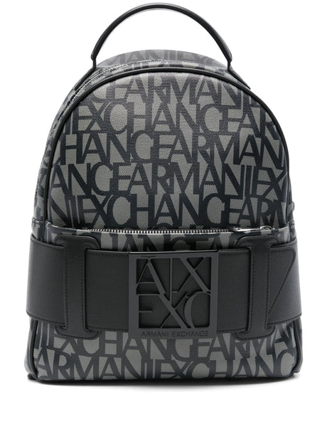 ARMANI EXCHANGE Backpack with contrasting allover logo AXB15 - Runner