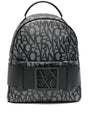ARMANI EXCHANGE Backpack with contrasting allover logo AXB15 - Runner