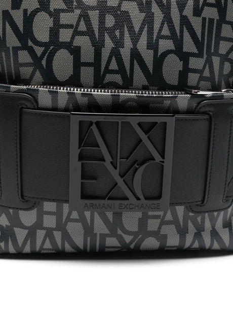 ARMANI EXCHANGE Backpack with contrasting allover logo AXB15 - Runner