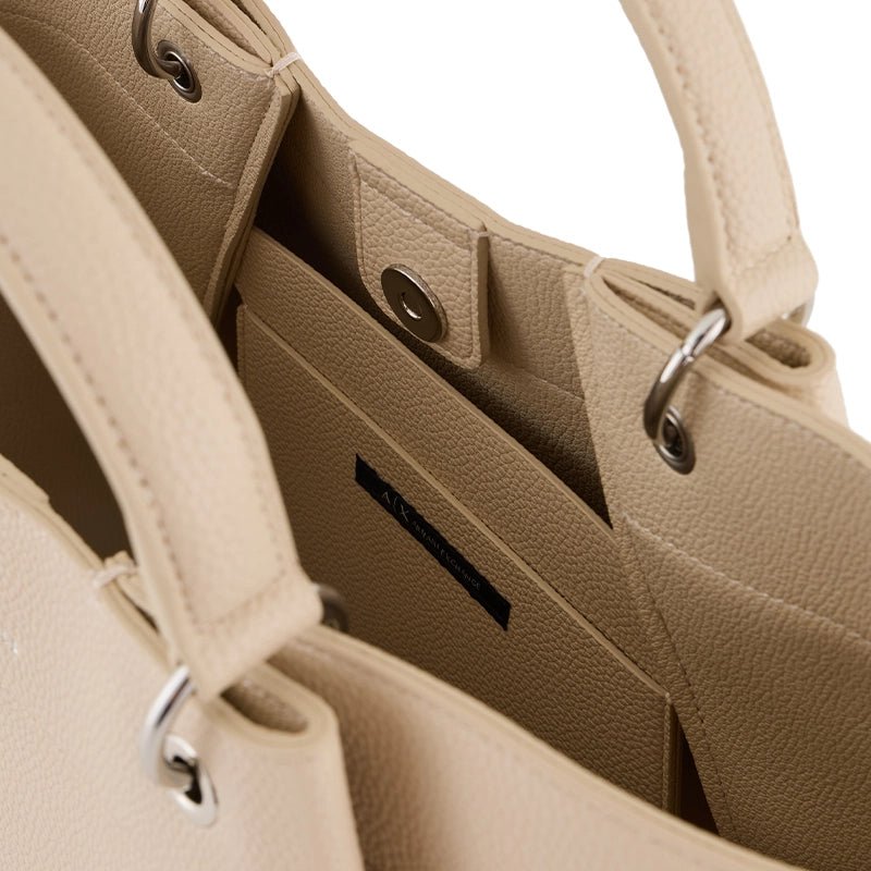 ARMANI EXCHANGE Large handbag with degradè shoulder strap AXB5 - Runner