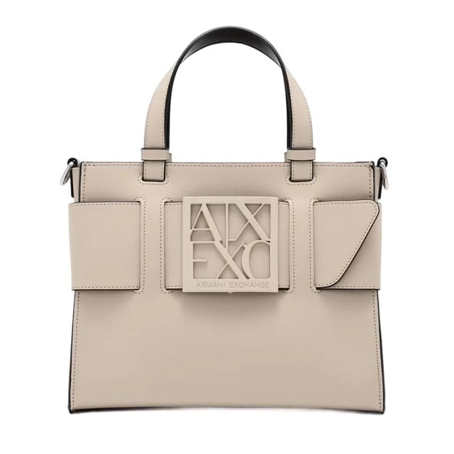 ARMANI EXCHANGE Large handbag with degradè shoulder strap AXB8 - Runner